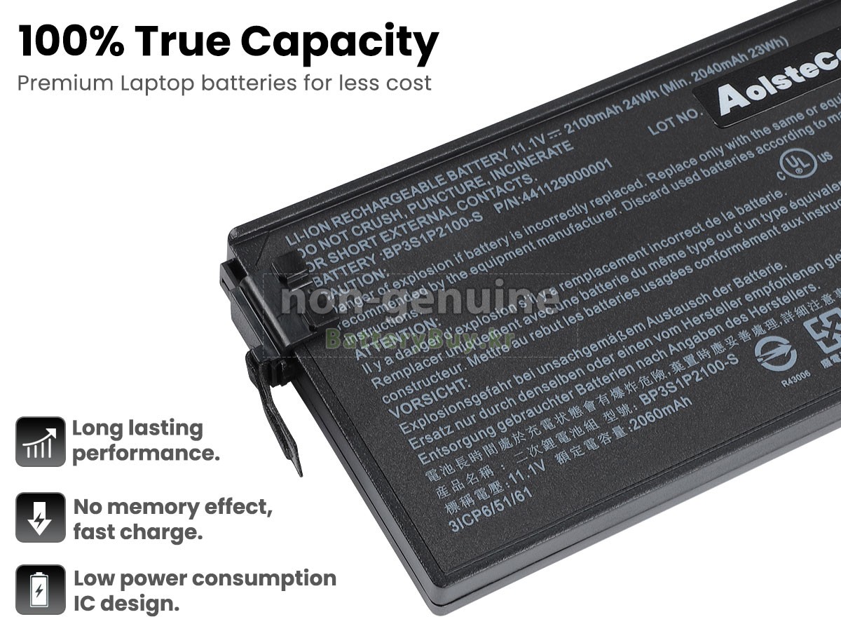 Getac V110 G2 대체 배터리