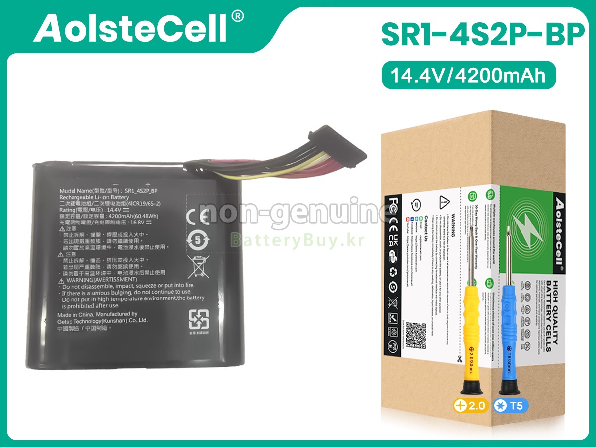 Getac SR1-4S2P-BP 대체 배터리