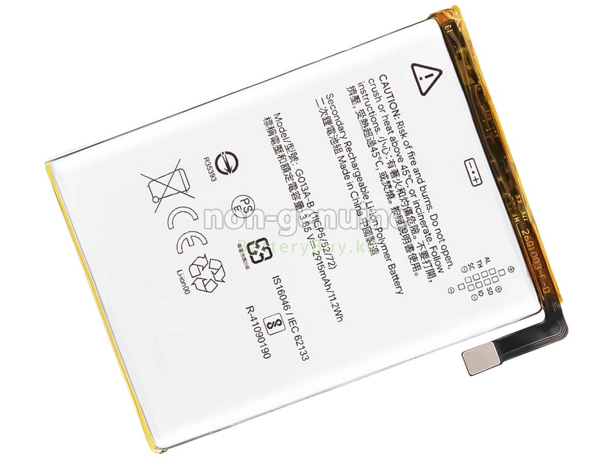 Google G013A-B 대체 배터리