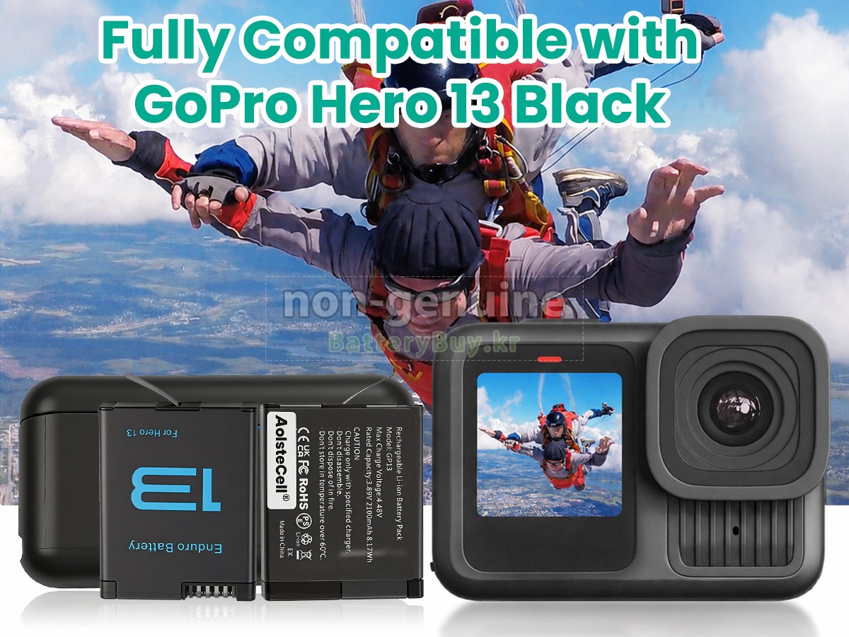 GoPro HERO13 대체 배터리