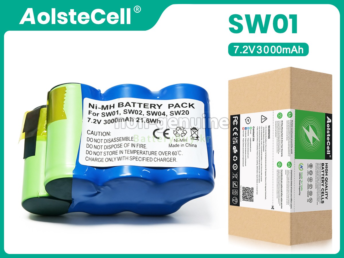 Gtech SW01 대체 배터리