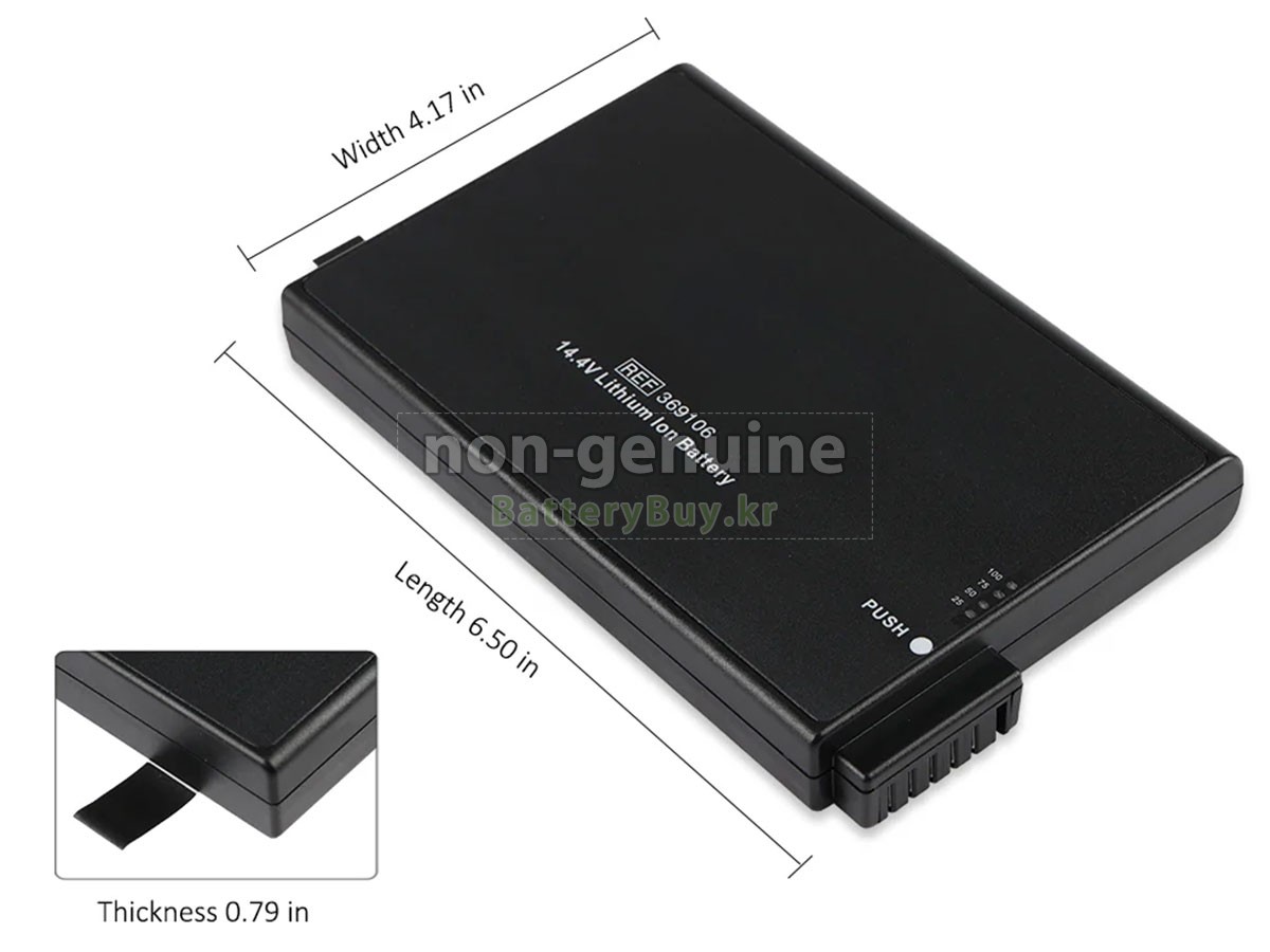 Hamilton REF 369106 대체 배터리