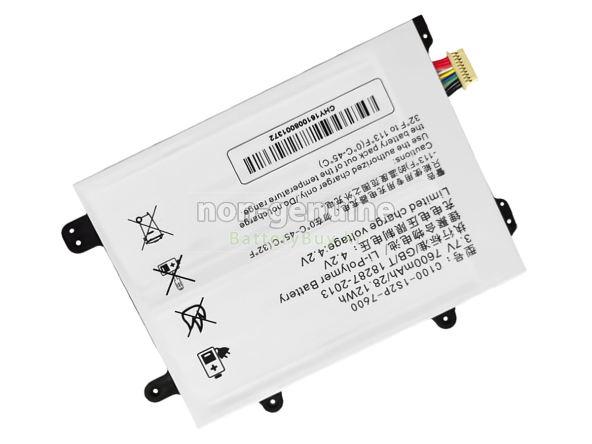 Hasee C100-1S2P-7600 대체 배터리