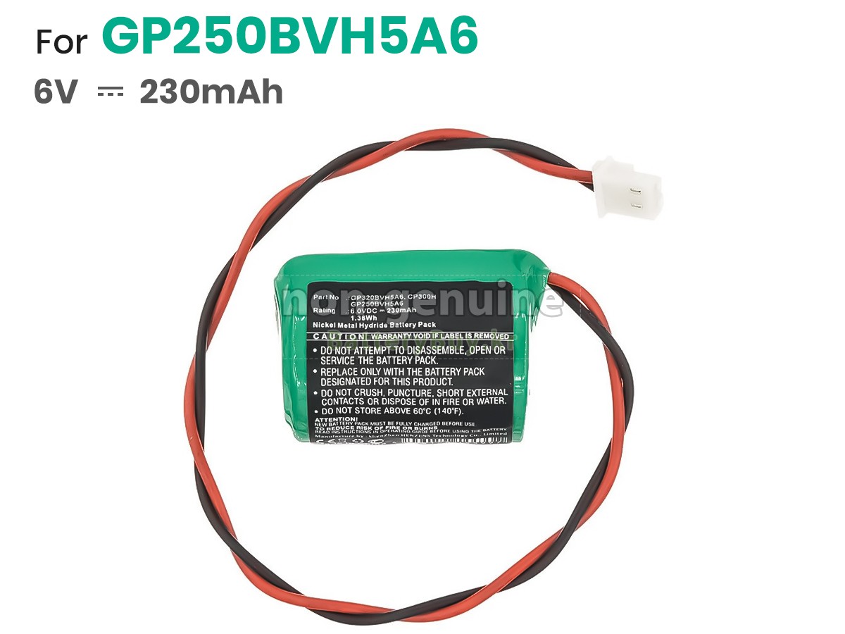 Honeywell GP250BVH5A6 대체 배터리