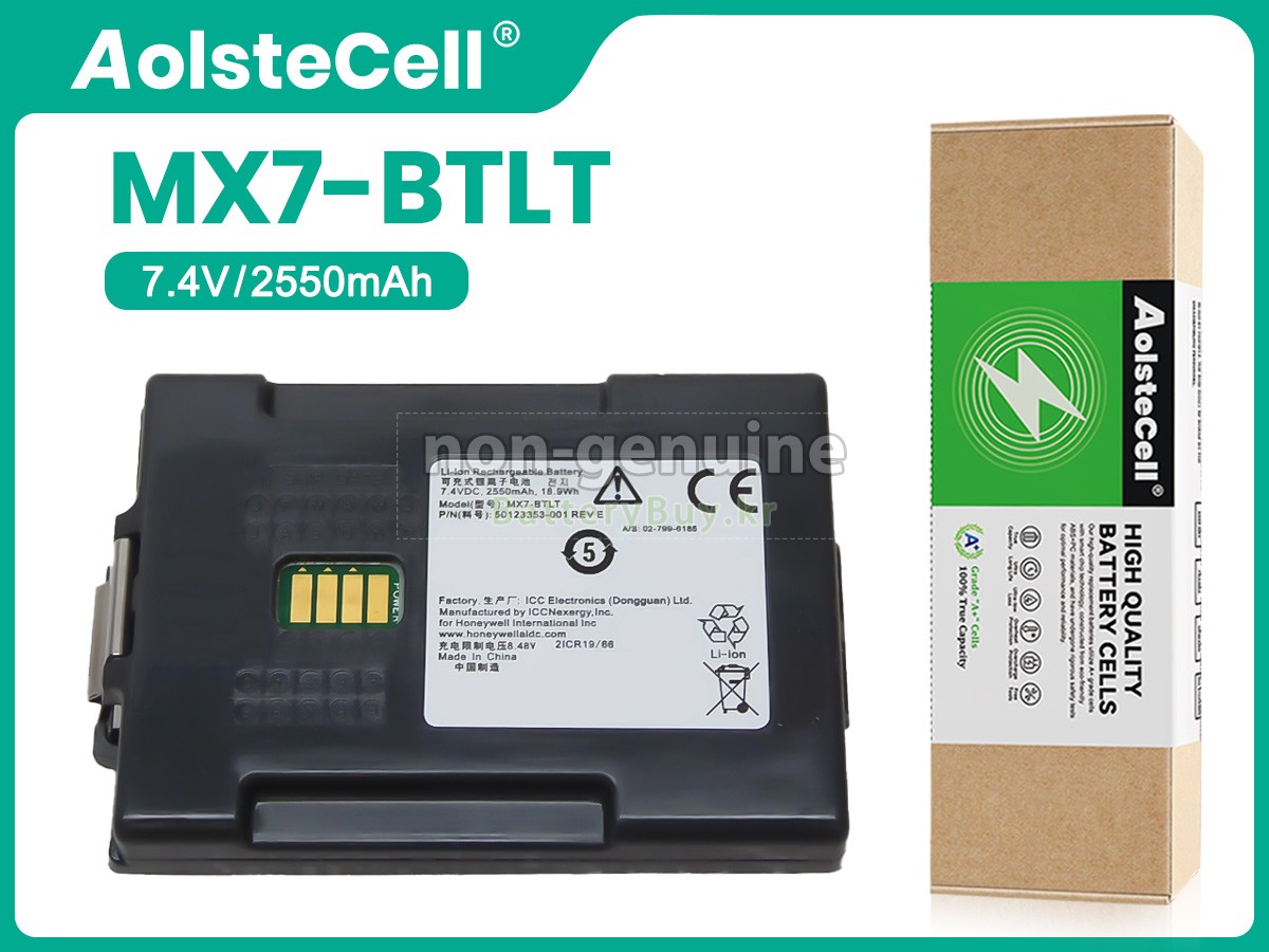 Honeywell 50123353-001 대체 배터리