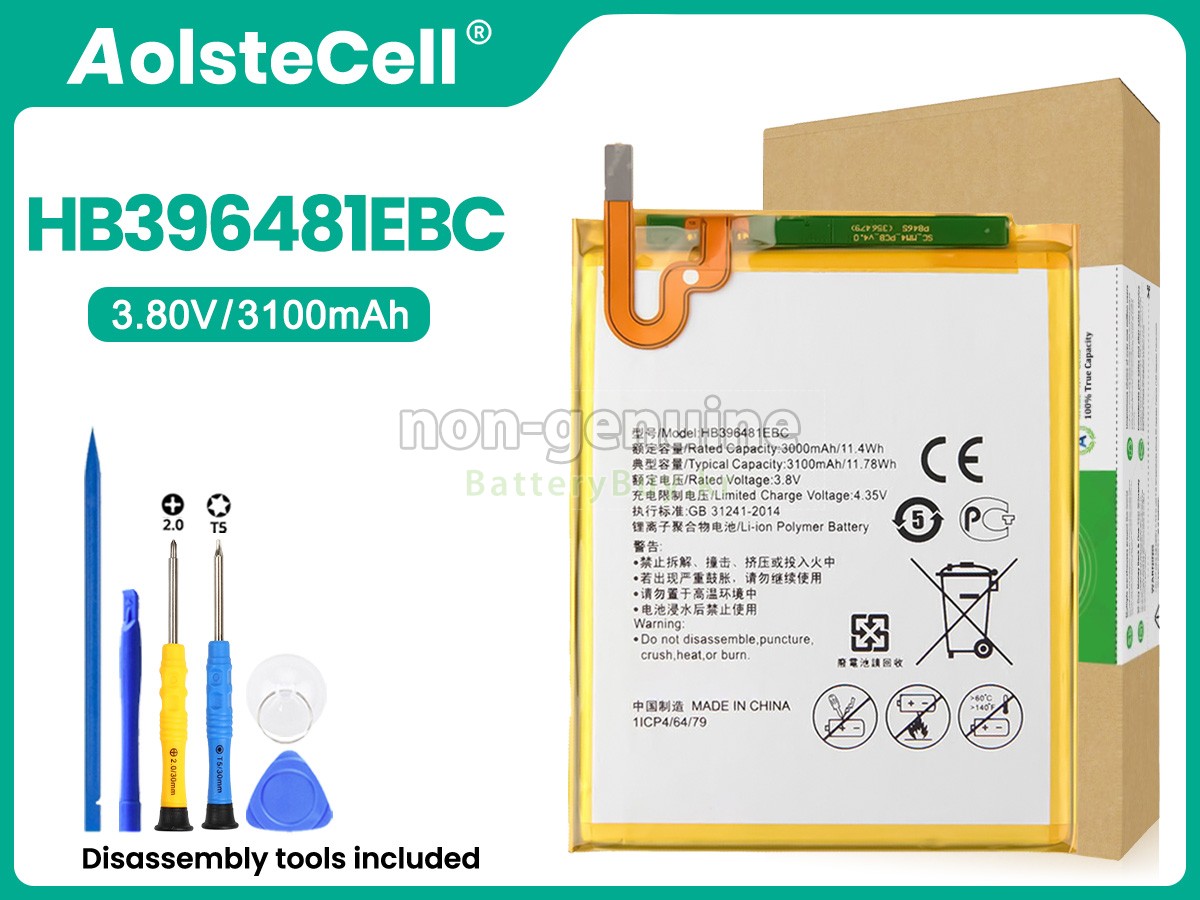 Honor HB396481EBC 대체 배터리