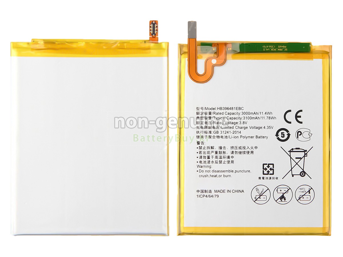 Honor HB396481EBC 대체 배터리