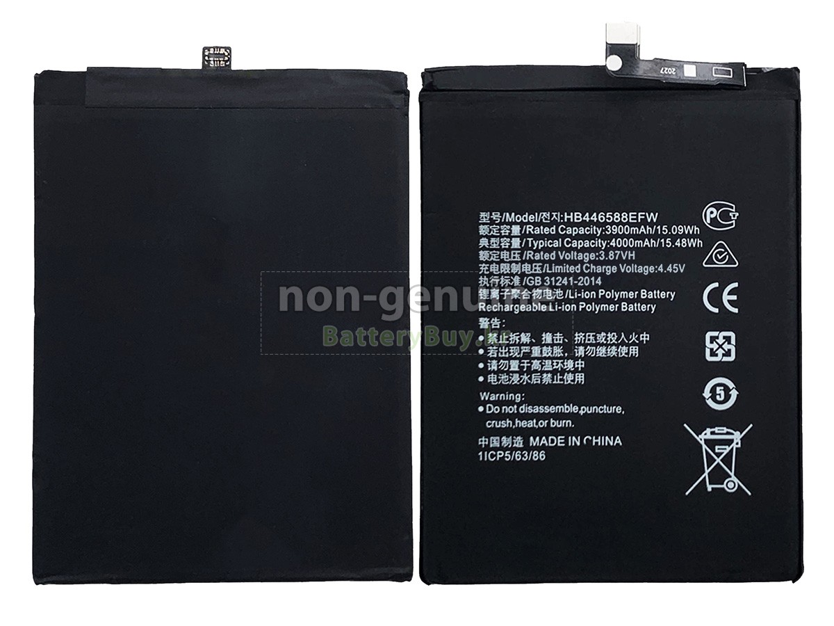 Honor HB446588EFW 대체 배터리