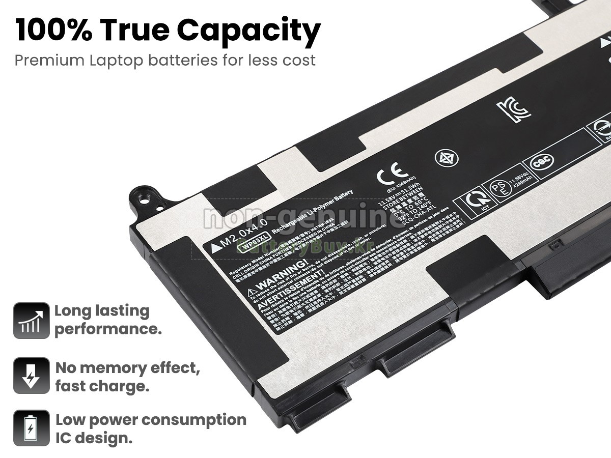 HP WP03XL 대체 배터리