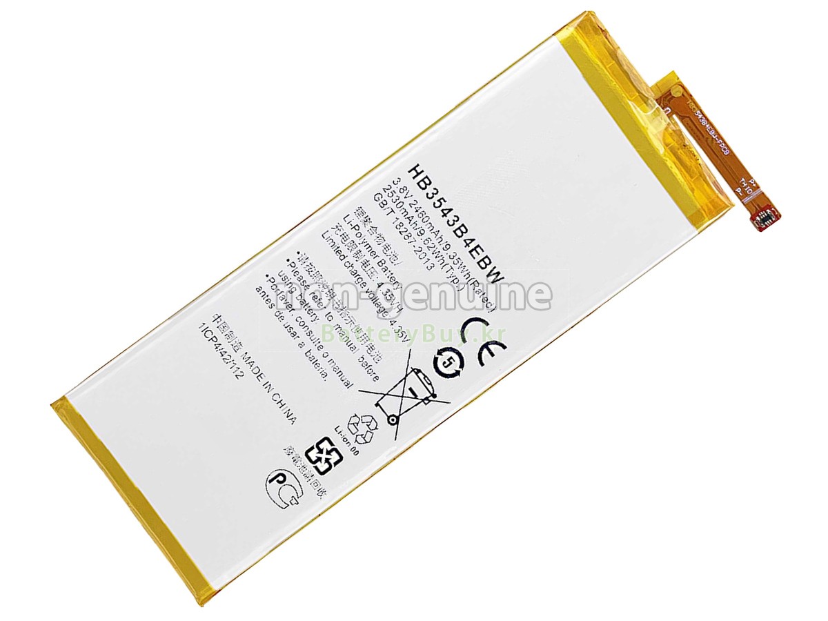 Huawei ASCEND P7-L00 대체 배터리