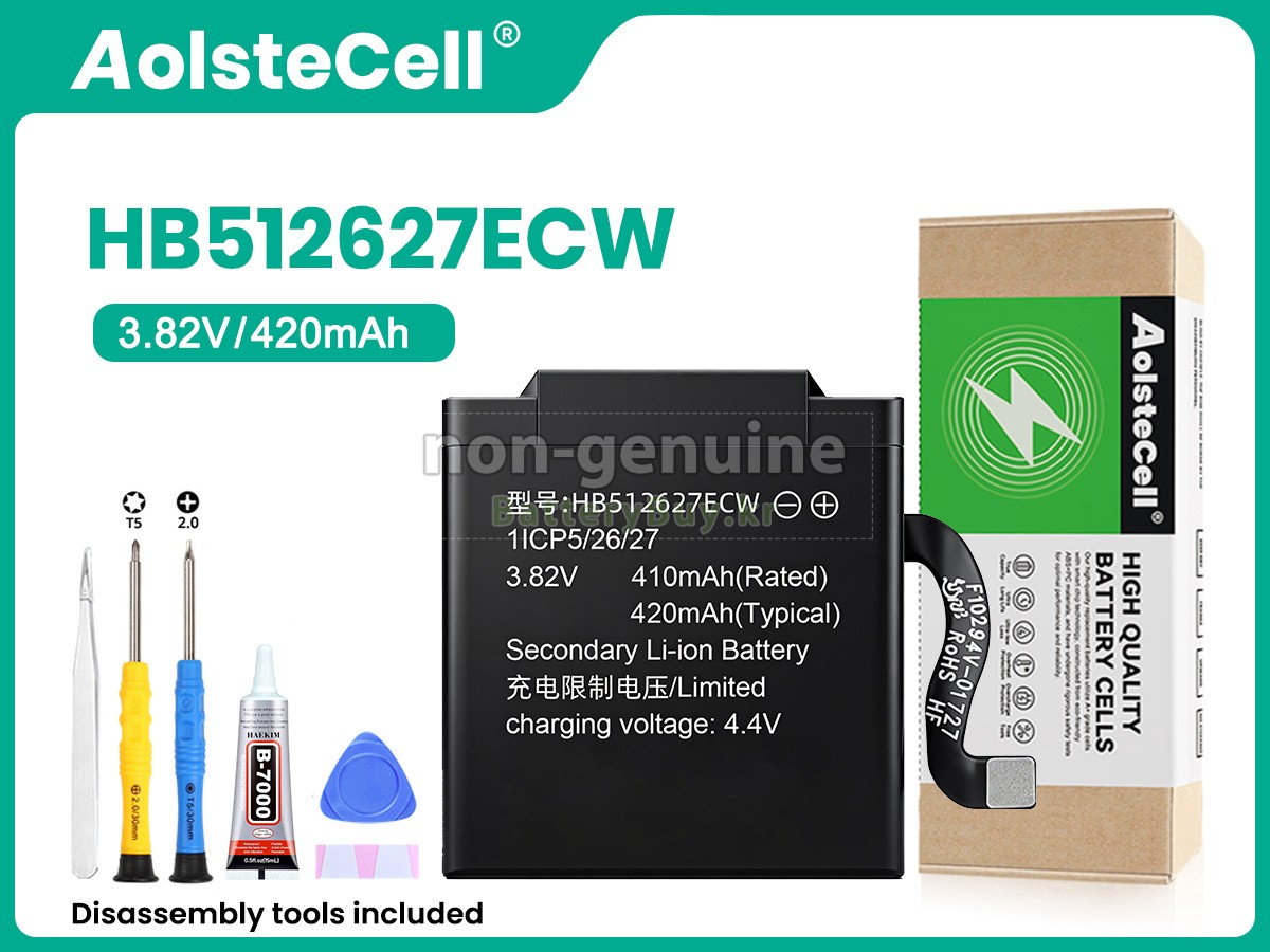 Huawei HB512627ECW 대체 배터리