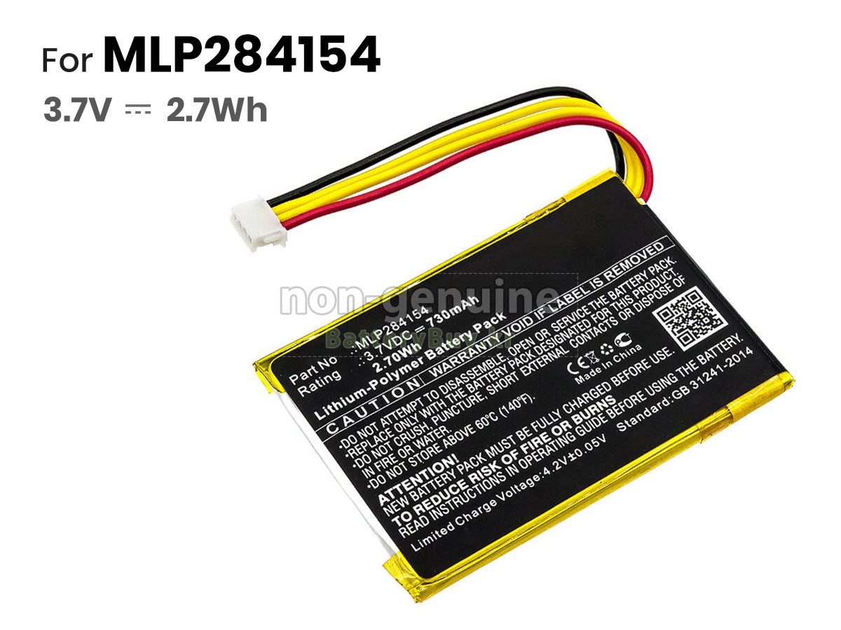 JBL MLP284154 대체 배터리