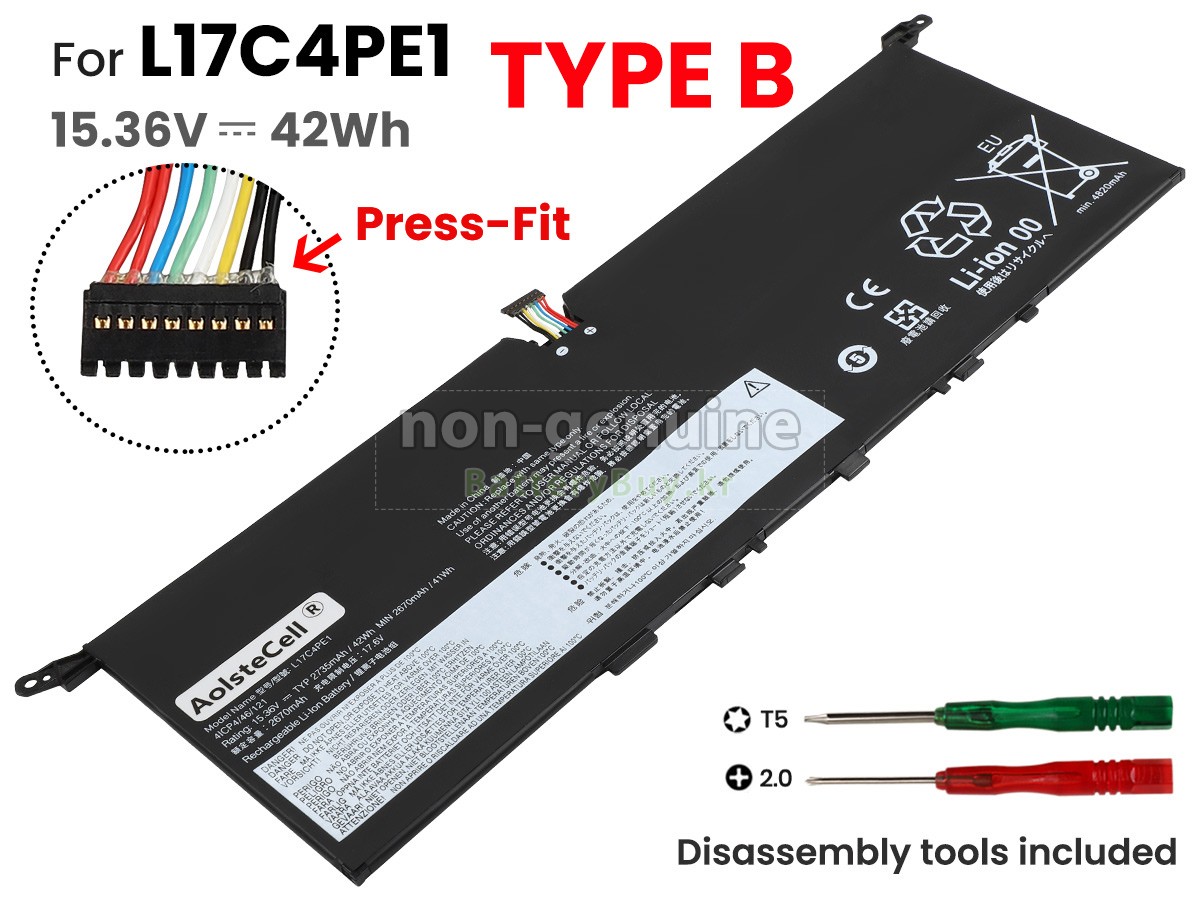 Lenovo YOGA S730-13IML-81U4003UIV 대체 배터리