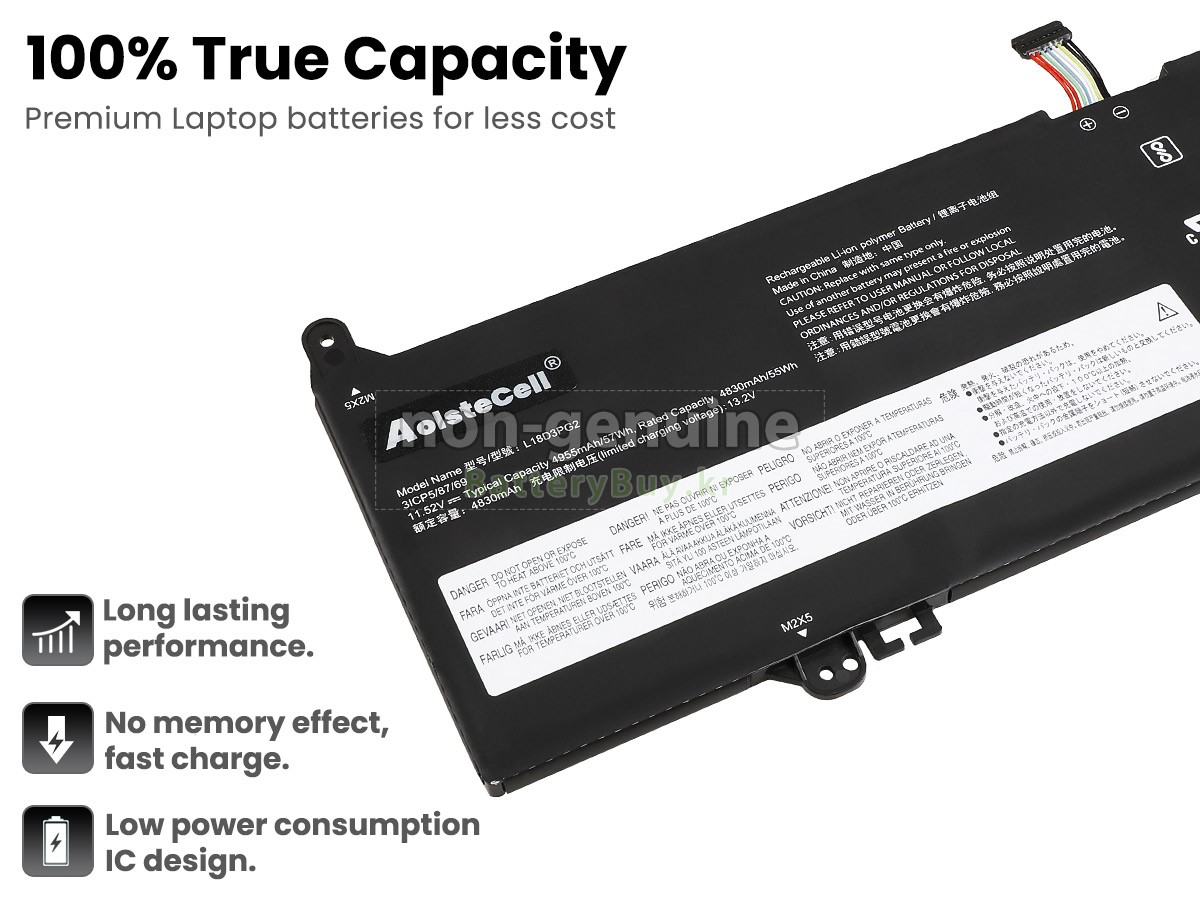 Lenovo 14W-81MQ003DUS 대체 배터리