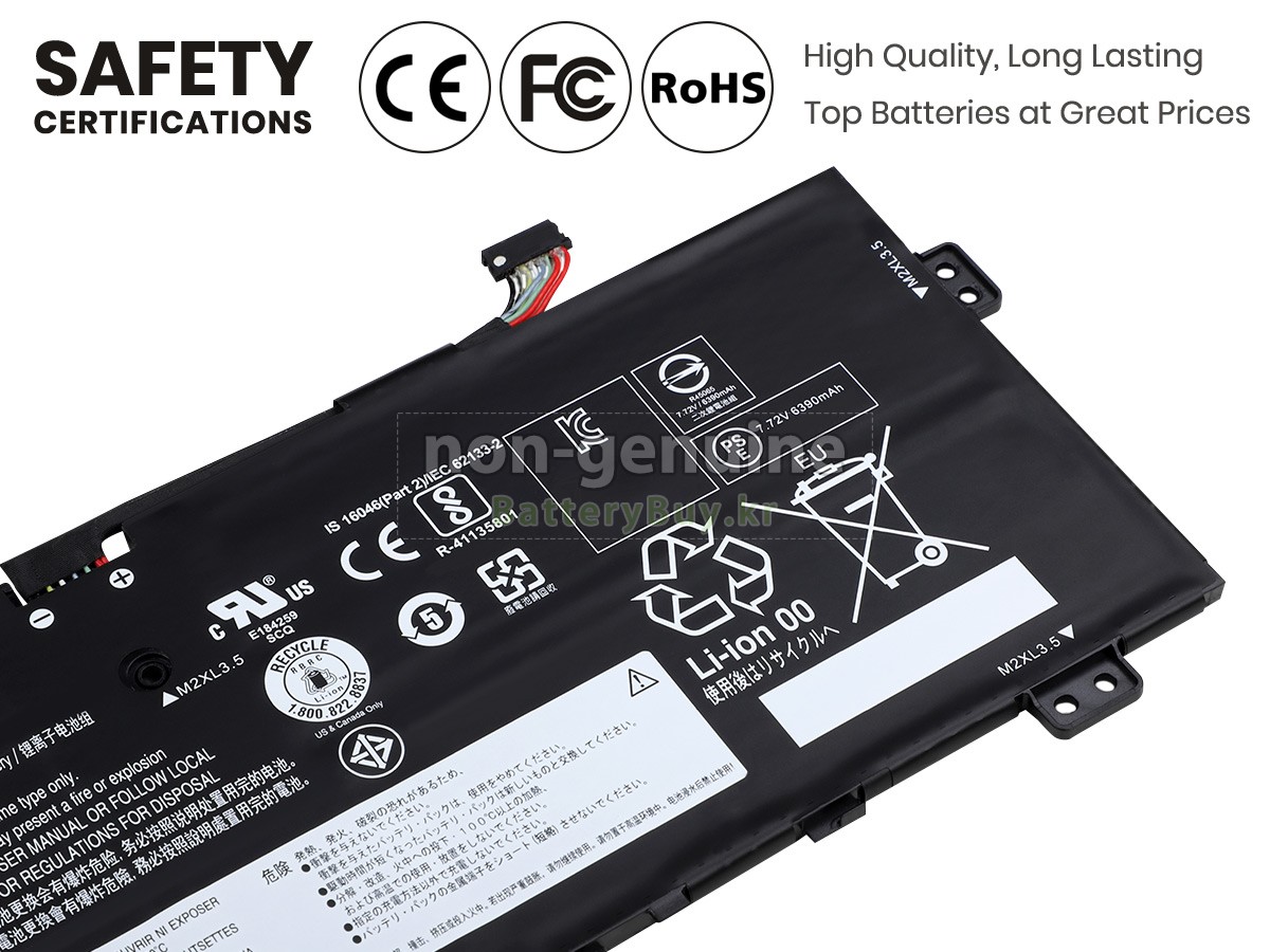 Lenovo YOGA C740-14IML-81TC007LML 대체 배터리