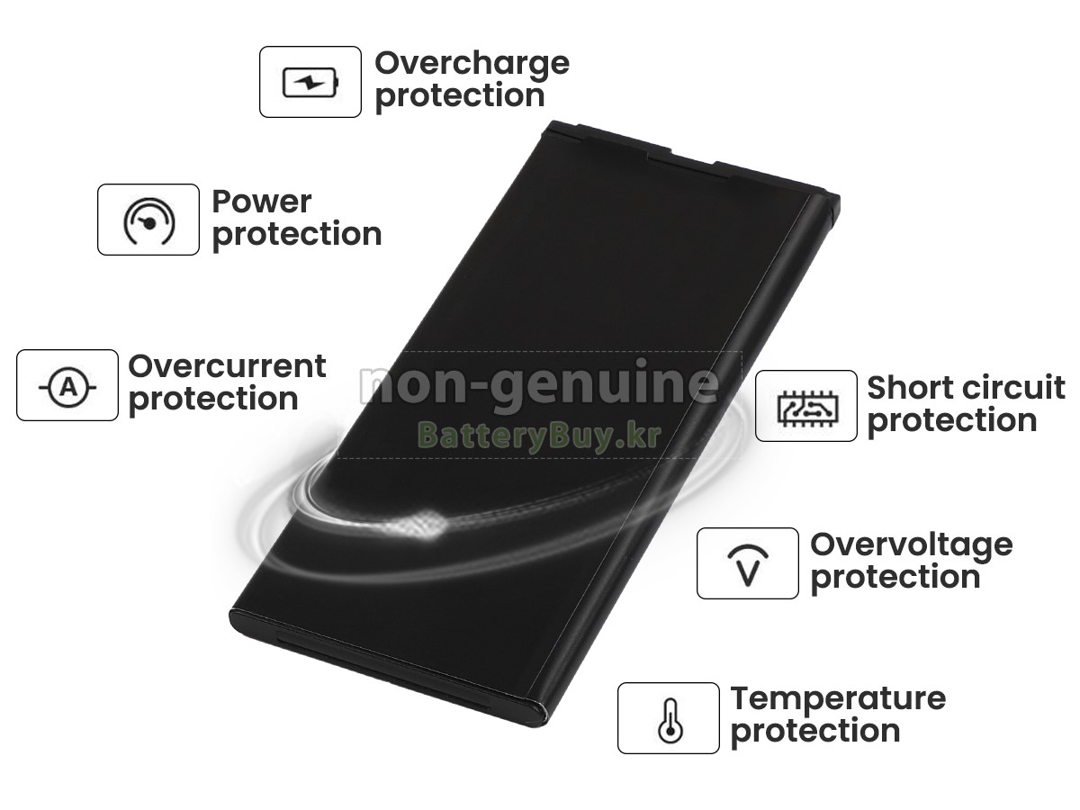 Microsoft BVT5E 대체 배터리