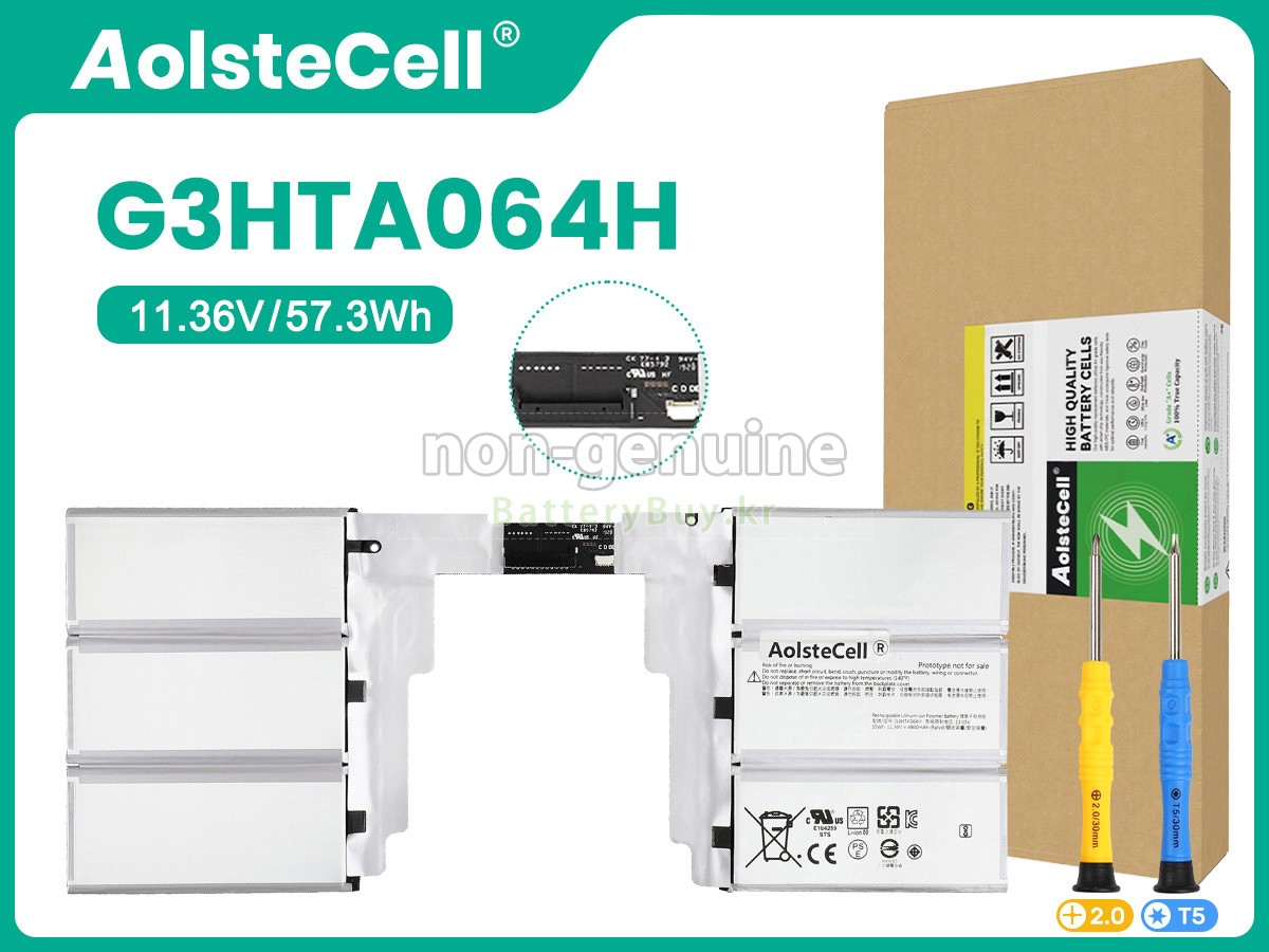 Microsoft Surface BOOK 3 13.5-Inch 1900 KEYBOARD 대체 배터리