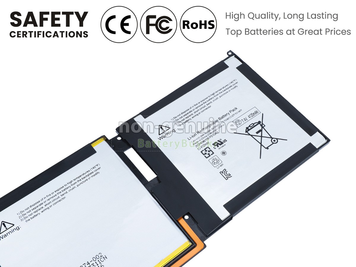 Microsoft Surface RT 대체 배터리