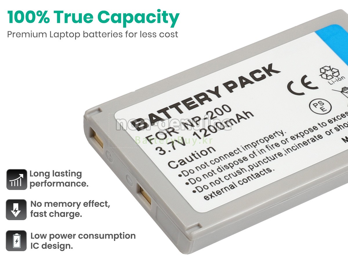 Minolta NP-200 대체 배터리