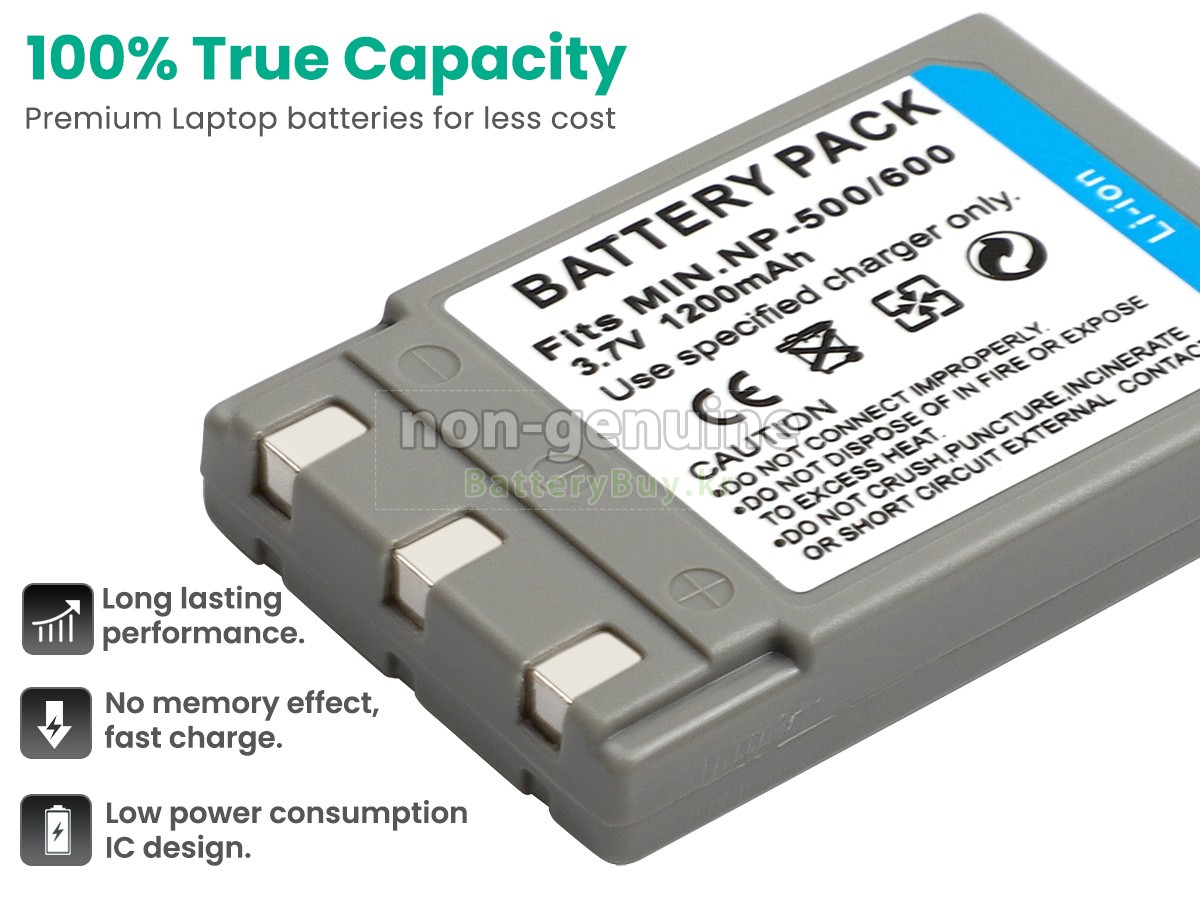 Minolta REVIO KD-510Z 대체 배터리