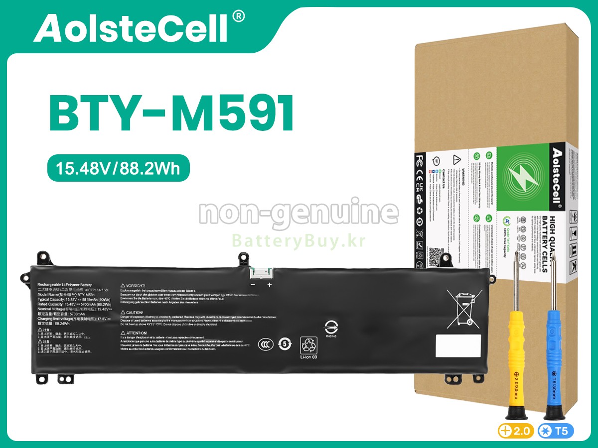MSI BTY-M591 대체 배터리