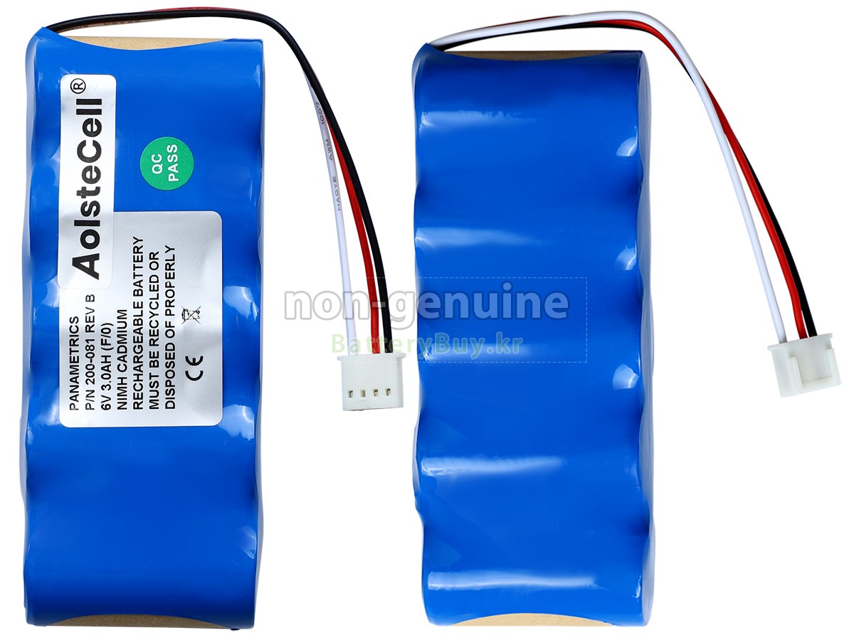 Panametrics PT878 FLOWMETER 대체 배터리