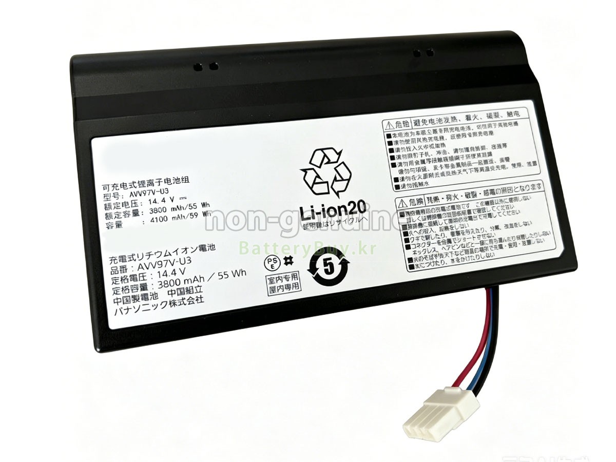 Panasonic AVV97V-U3 대체 배터리