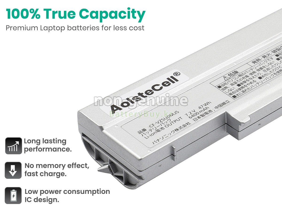 Panasonic CF-VZSU0NJS 대체 배터리