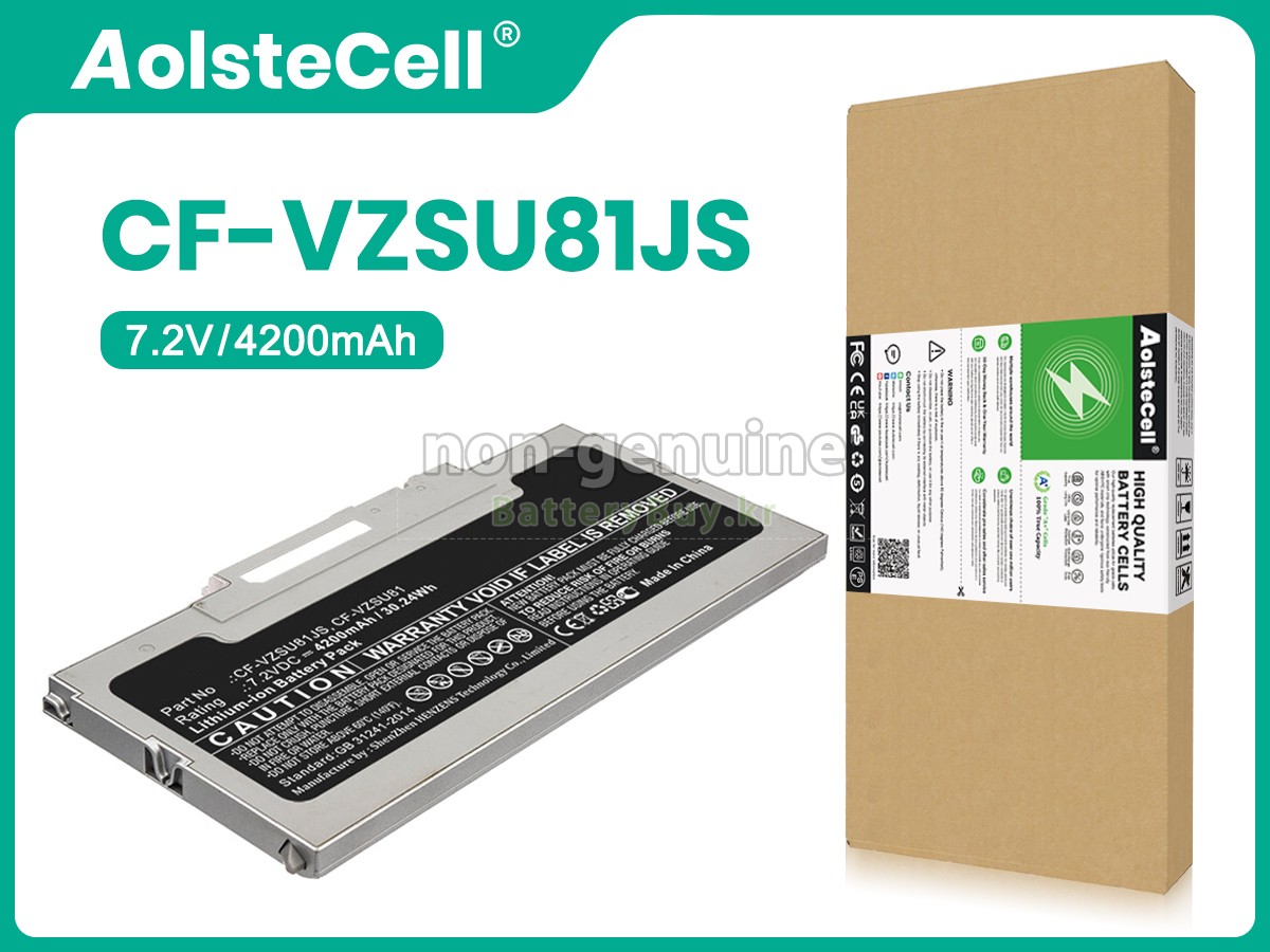 Panasonic CF-VZSU81 대체 배터리