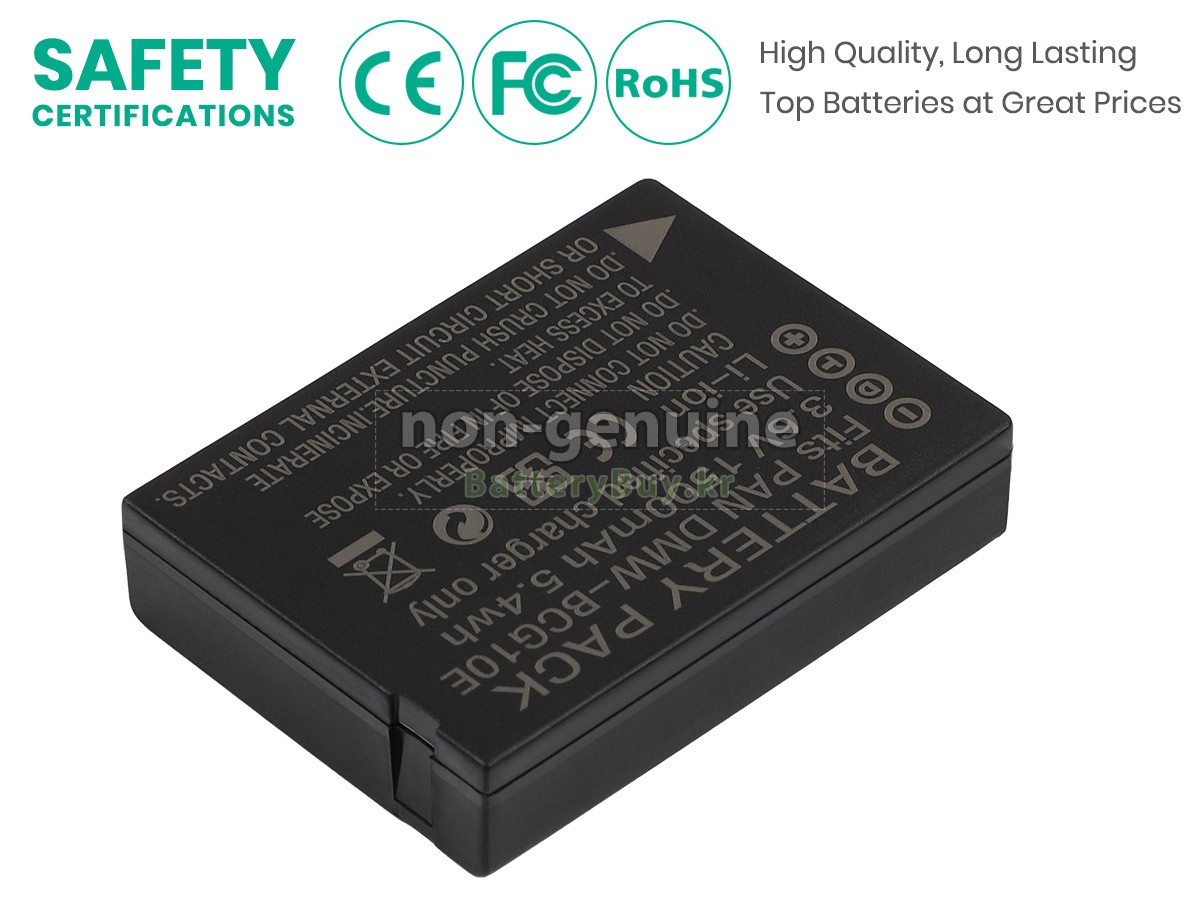Panasonic LUMIX DMC-TZ6 대체 배터리