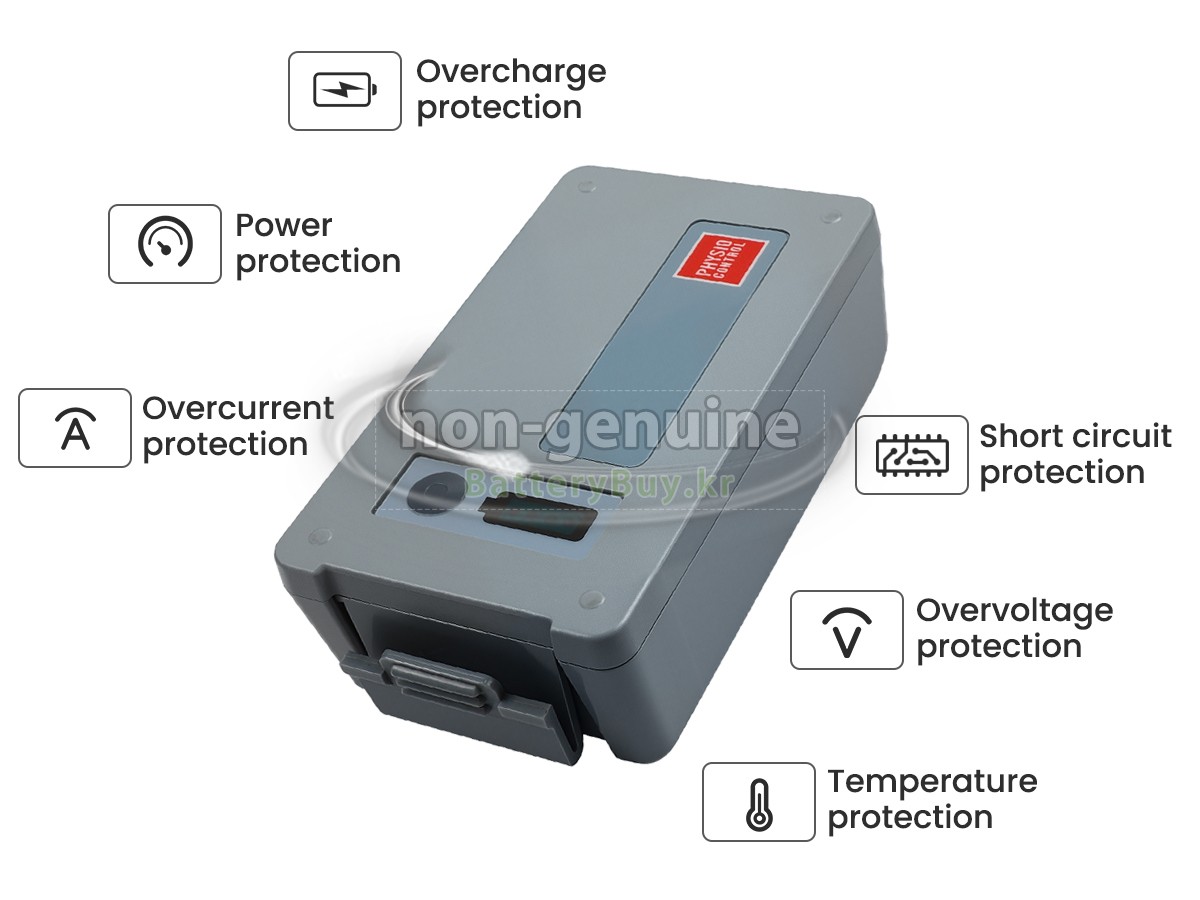 Physio Control 110344-O 대체 배터리