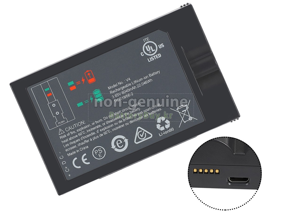 Ring VIDEO DOORBELL 3 PLUS J743 대체 배터리