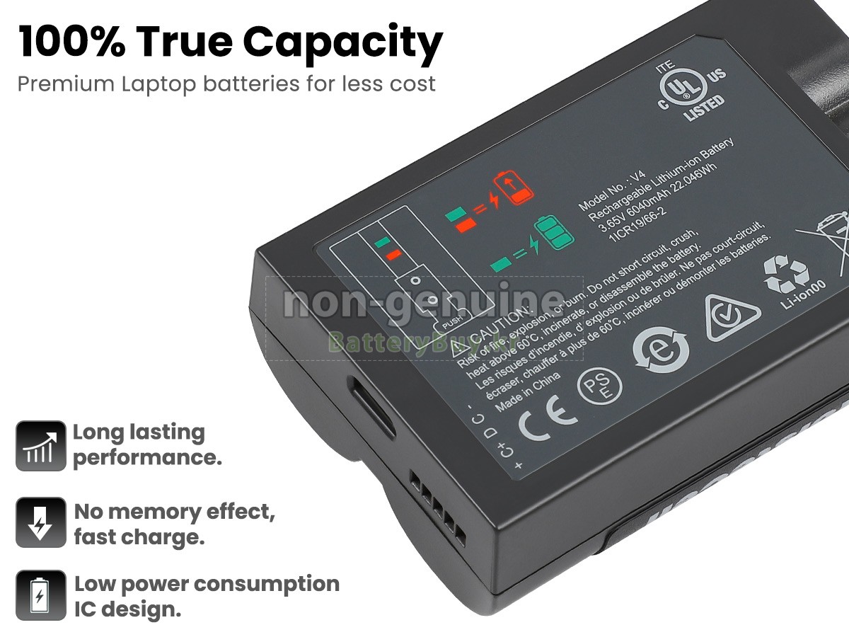 Ring VIDEO DOORBELL 3 PLUS J743 대체 배터리