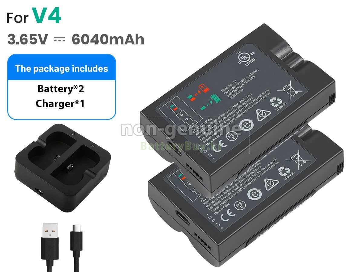 Ring VIDEO DOORBELL 3 PLUS J743 대체 배터리