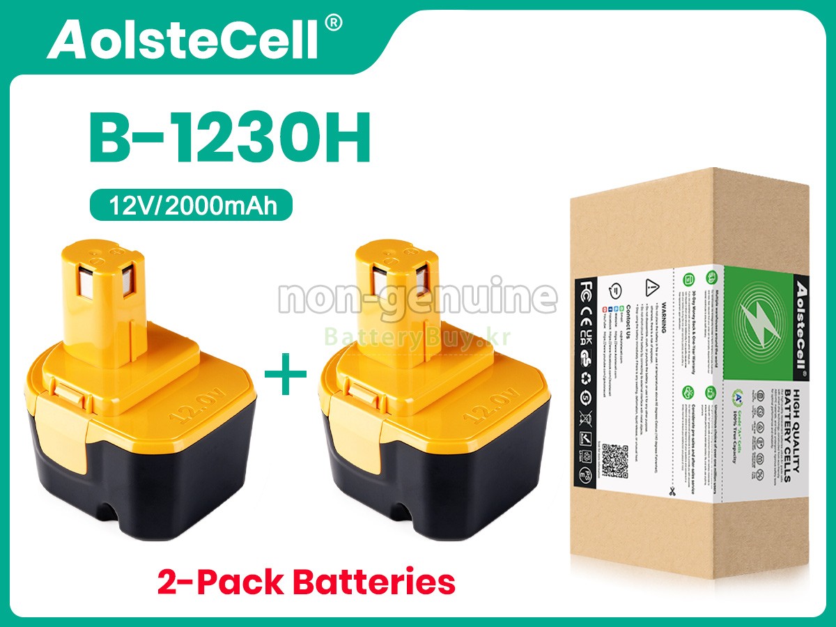 Ryobi BD127 대체 배터리