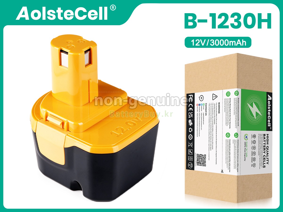 Ryobi BD127 대체 배터리