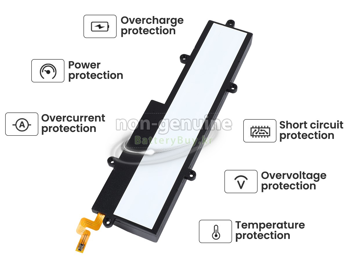 Samsung SM-T670NZWAXAR 대체 배터리