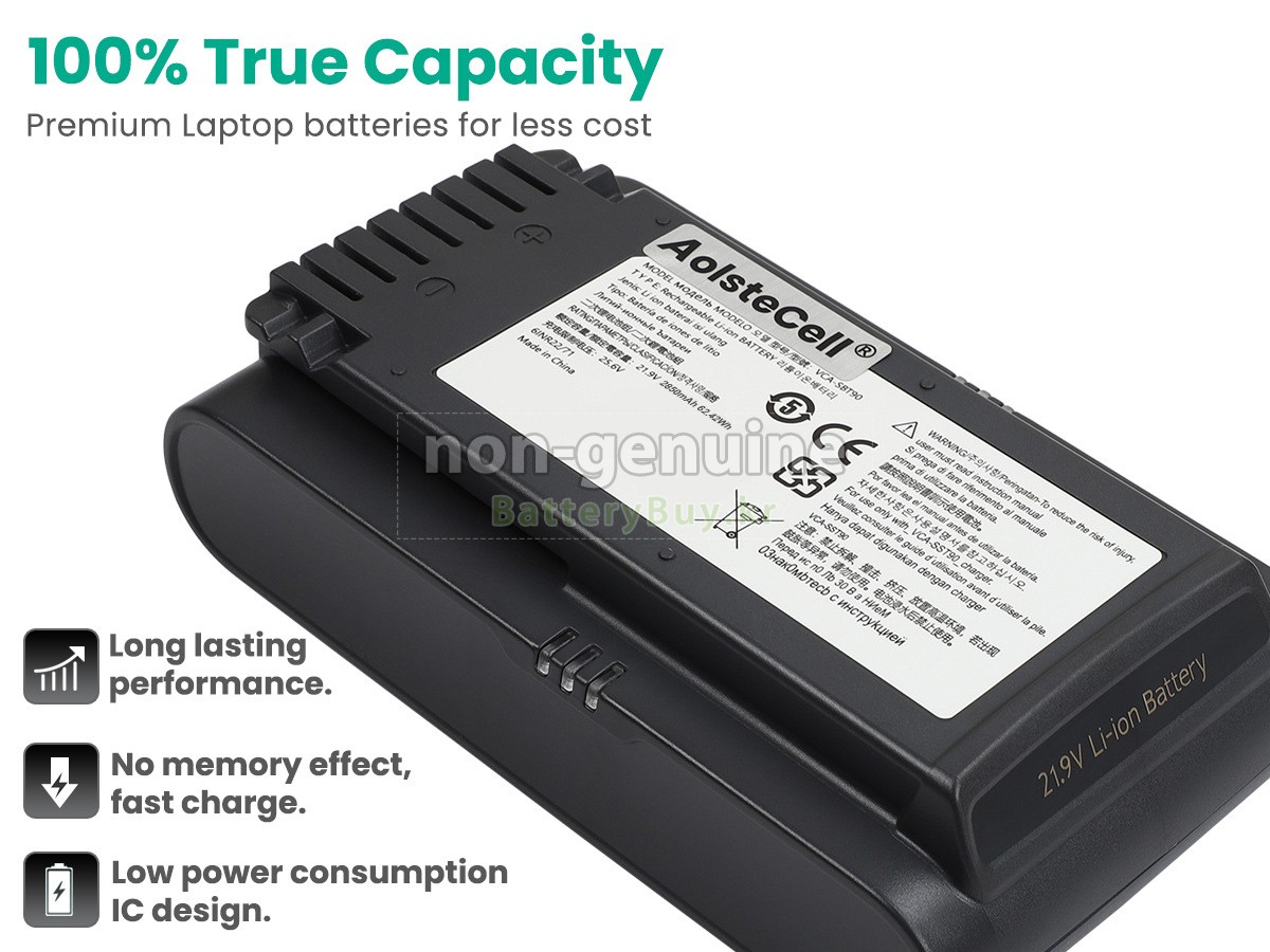 Samsung VS20T7511T5/AA 대체 배터리