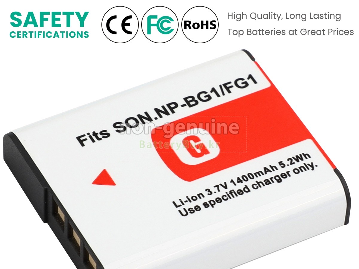 Sony DSC-T100 대체 배터리