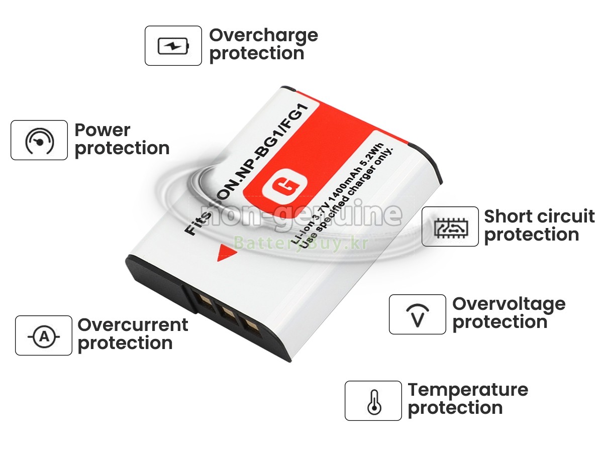 Sony DSC-T100 대체 배터리