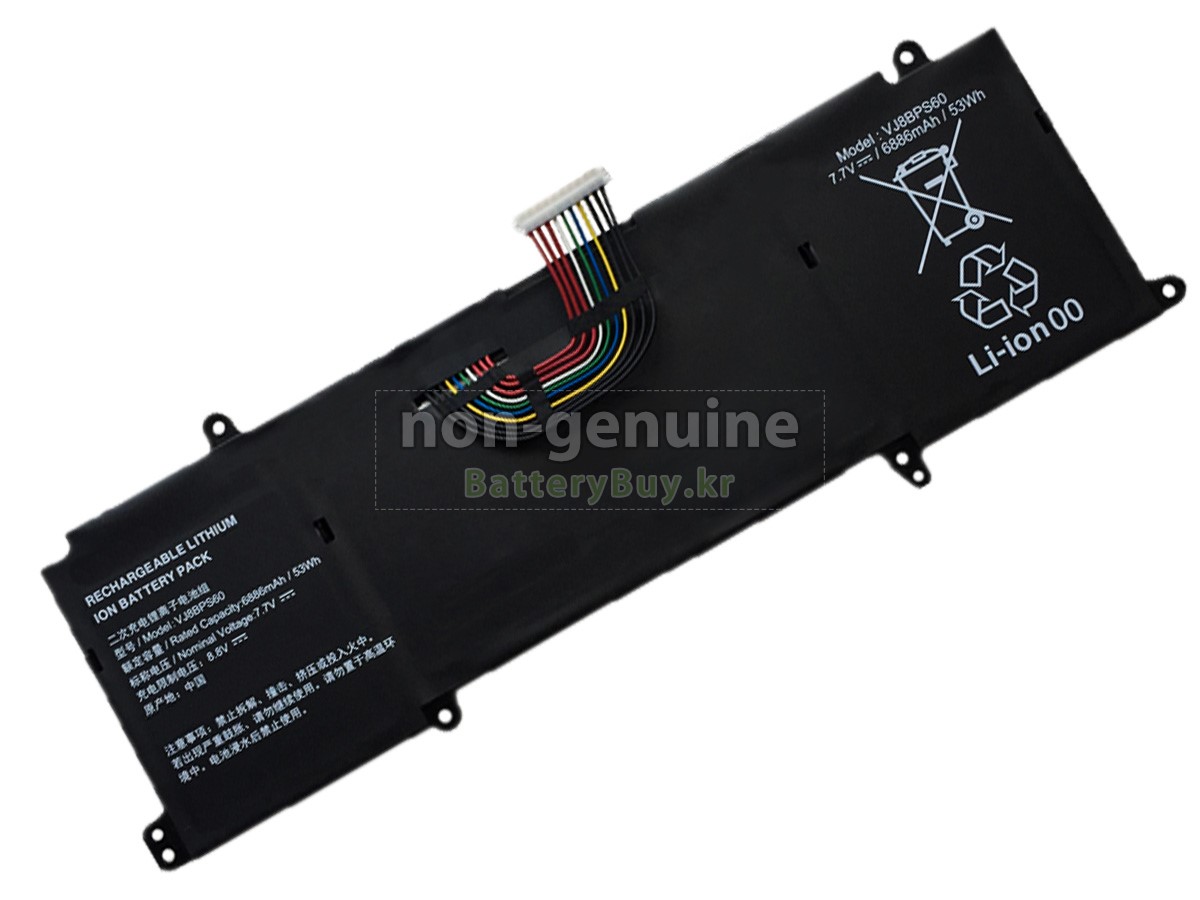 Sony VJ8BPS60 대체 배터리