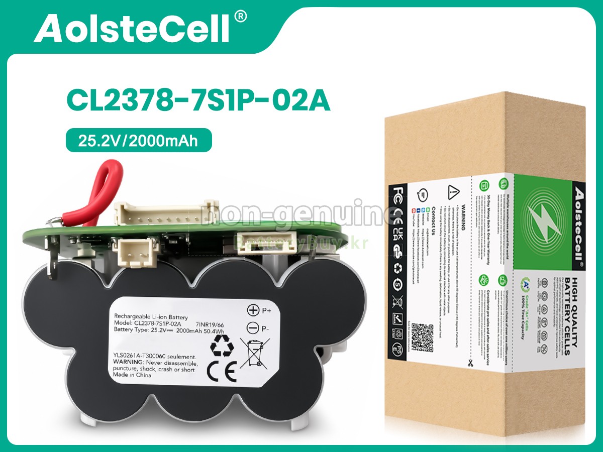 Tineco CL2378-7S1P-02A 대체 배터리