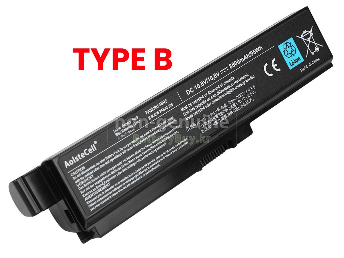 Toshiba Satellite L755-S1M2 대체 배터리