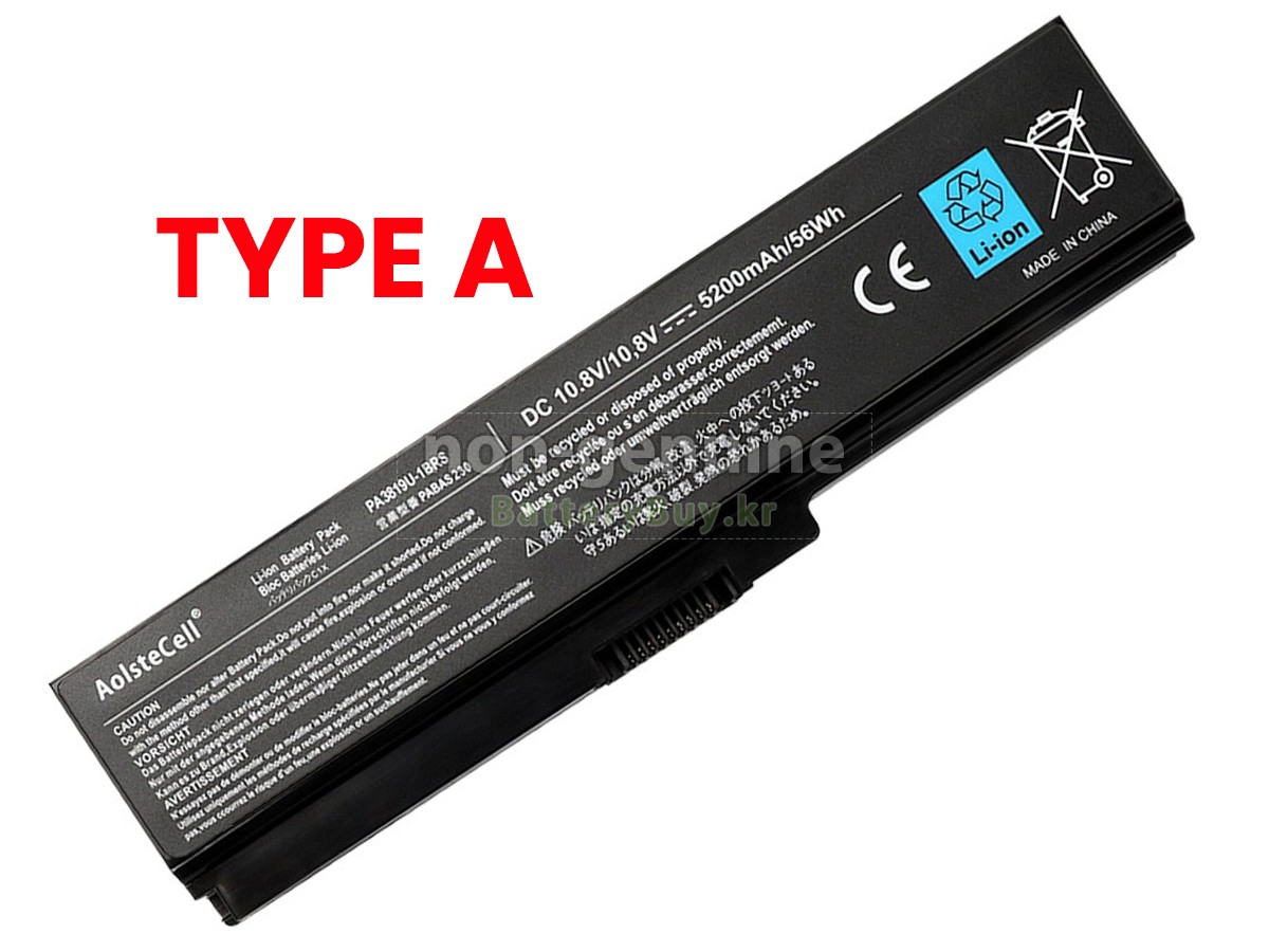 Toshiba Satellite L755-S1M2 대체 배터리