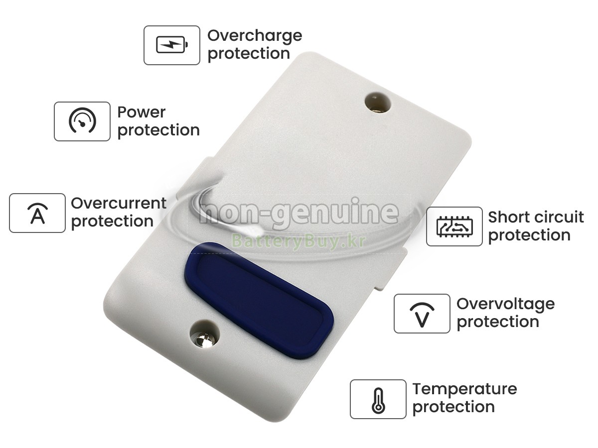 Welch Allyn 008-0857-00 대체 배터리