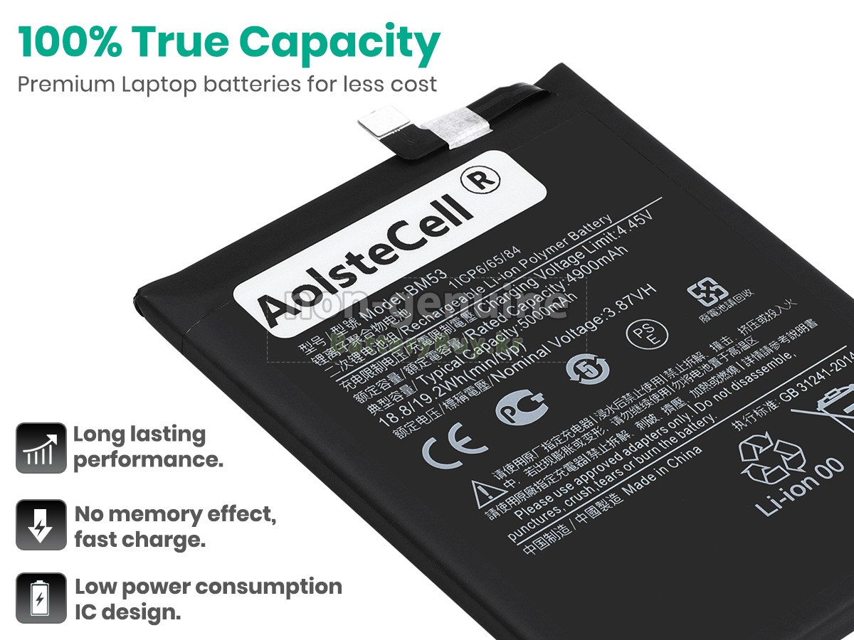 XiaoMi M2007J3SI 대체 배터리