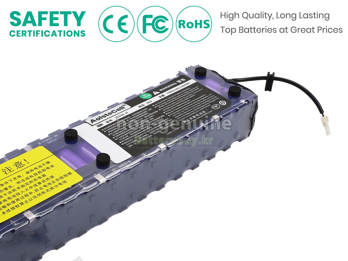 XiaoMi M365 ELECTRIC SCOOTER 대체 배터리