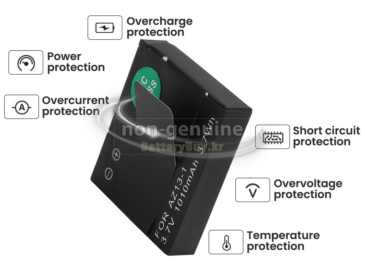 Xiaomi YI 2015DP0039 대체 배터리