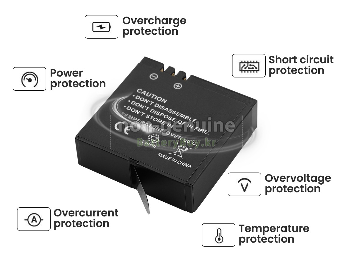 Xiaomi YI LITE 대체 배터리