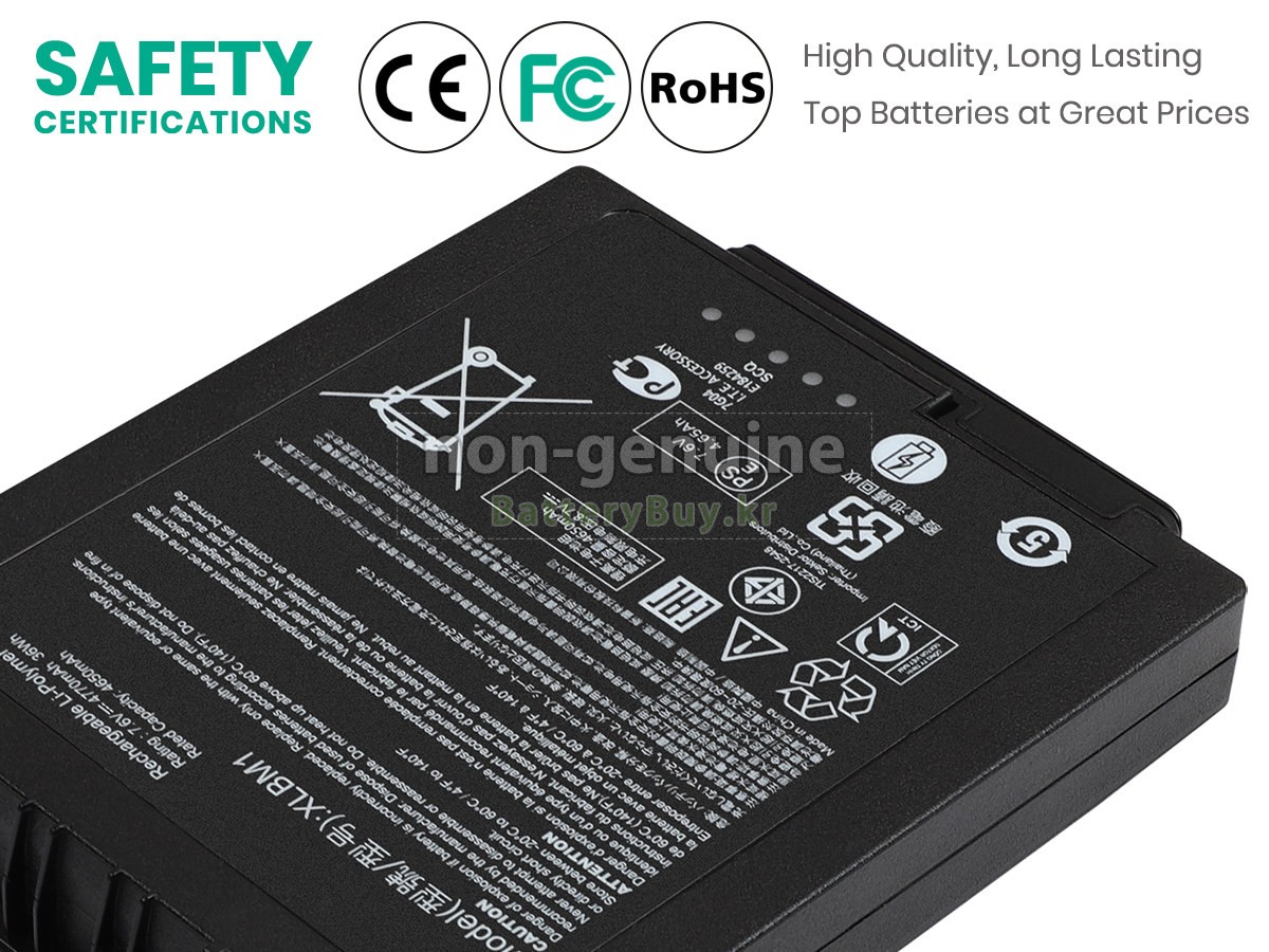 Xplore XLBM1 대체 배터리